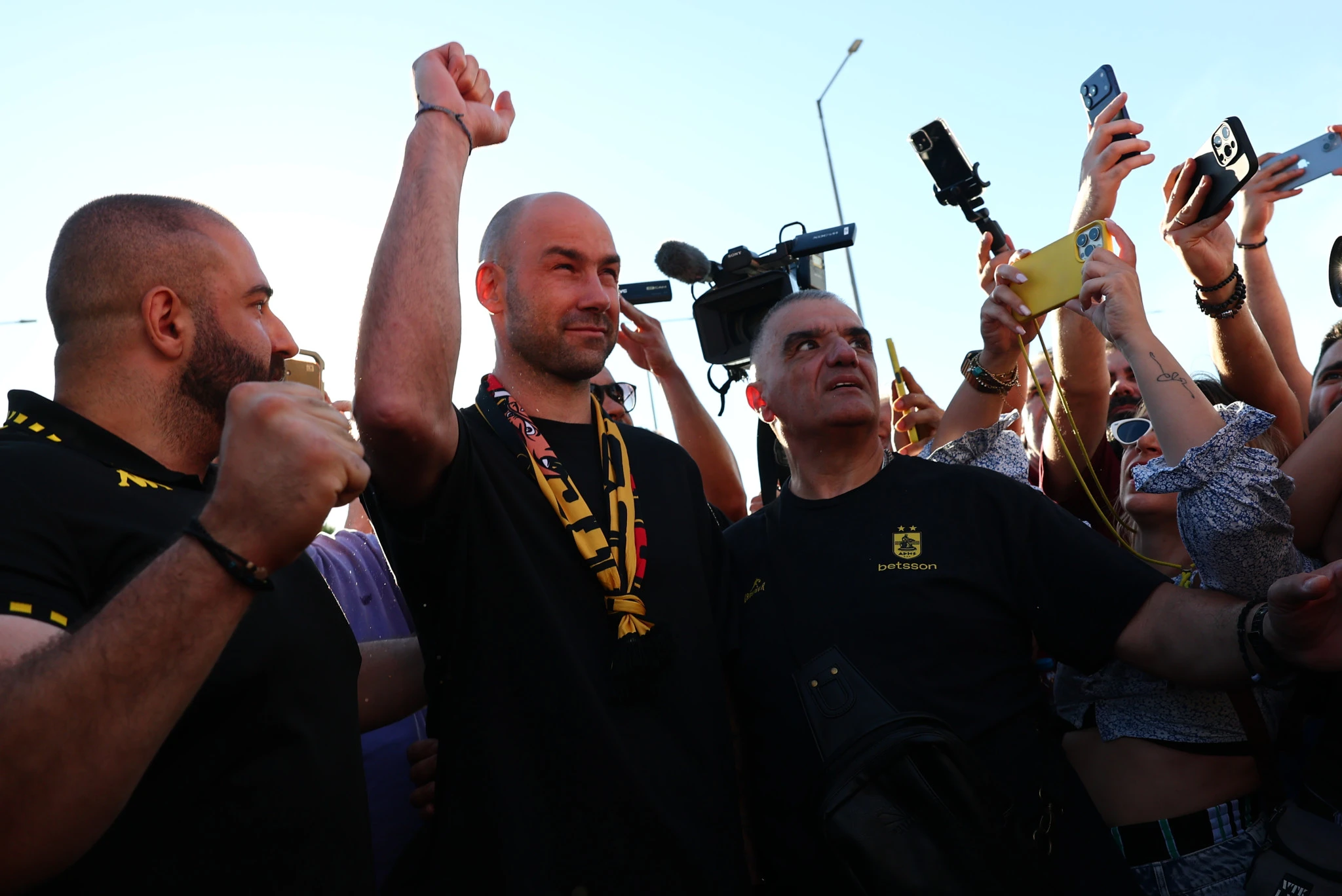 Ο Βασίλης Σπανούλης «πάτησε» Θεσσαλονπικη / πηγή: eurokinissi