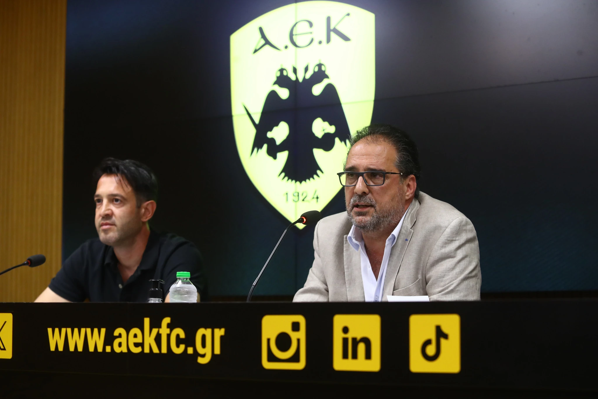 Ο Αλέξης Αλεξίου στη συνέντευξη Τύπου/ Πηγή: Eurokinissi