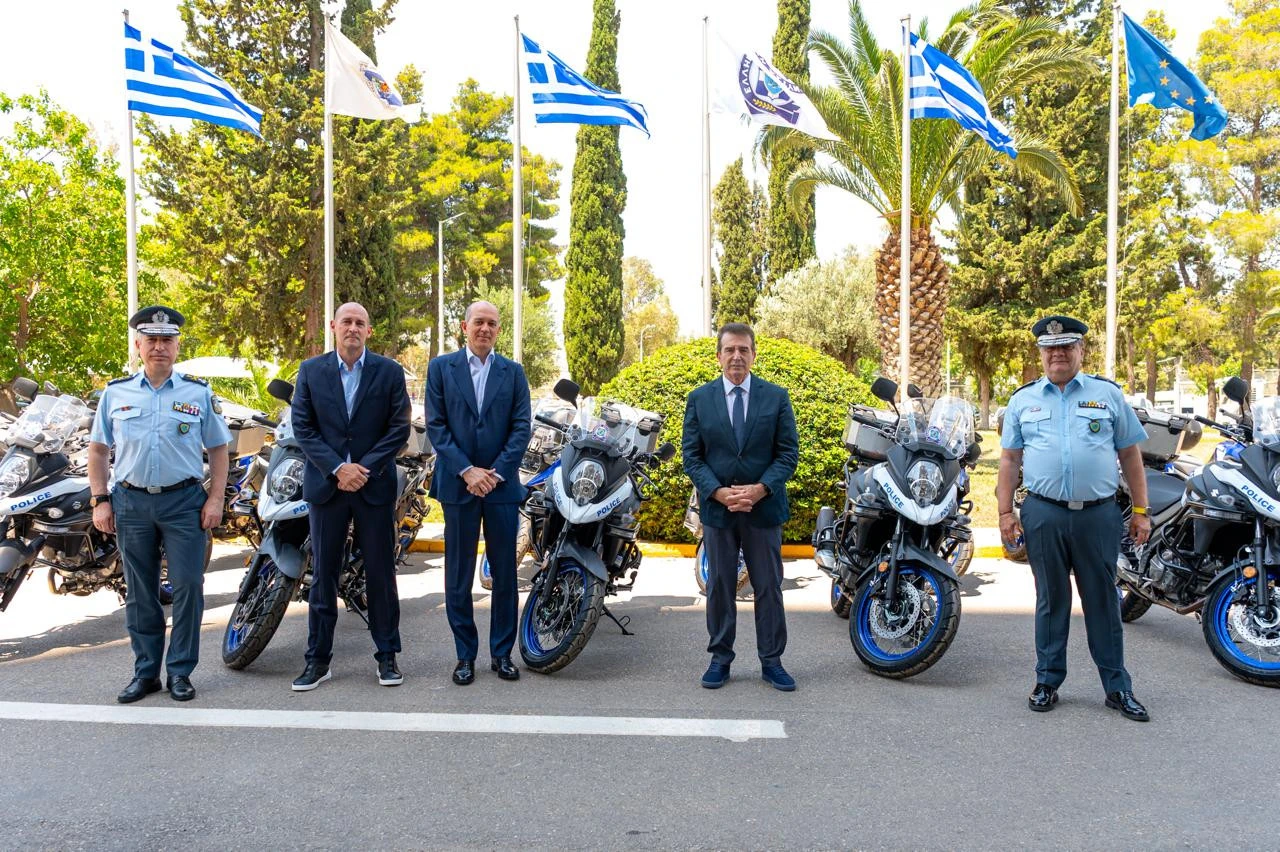 Οι αδερφοί Αγγελόπουλοι πραγματοποίησαν δωρεά στην ΕΛ.ΑΣ, Πηγή:&nbsp;ΥΠ.ΤΠ