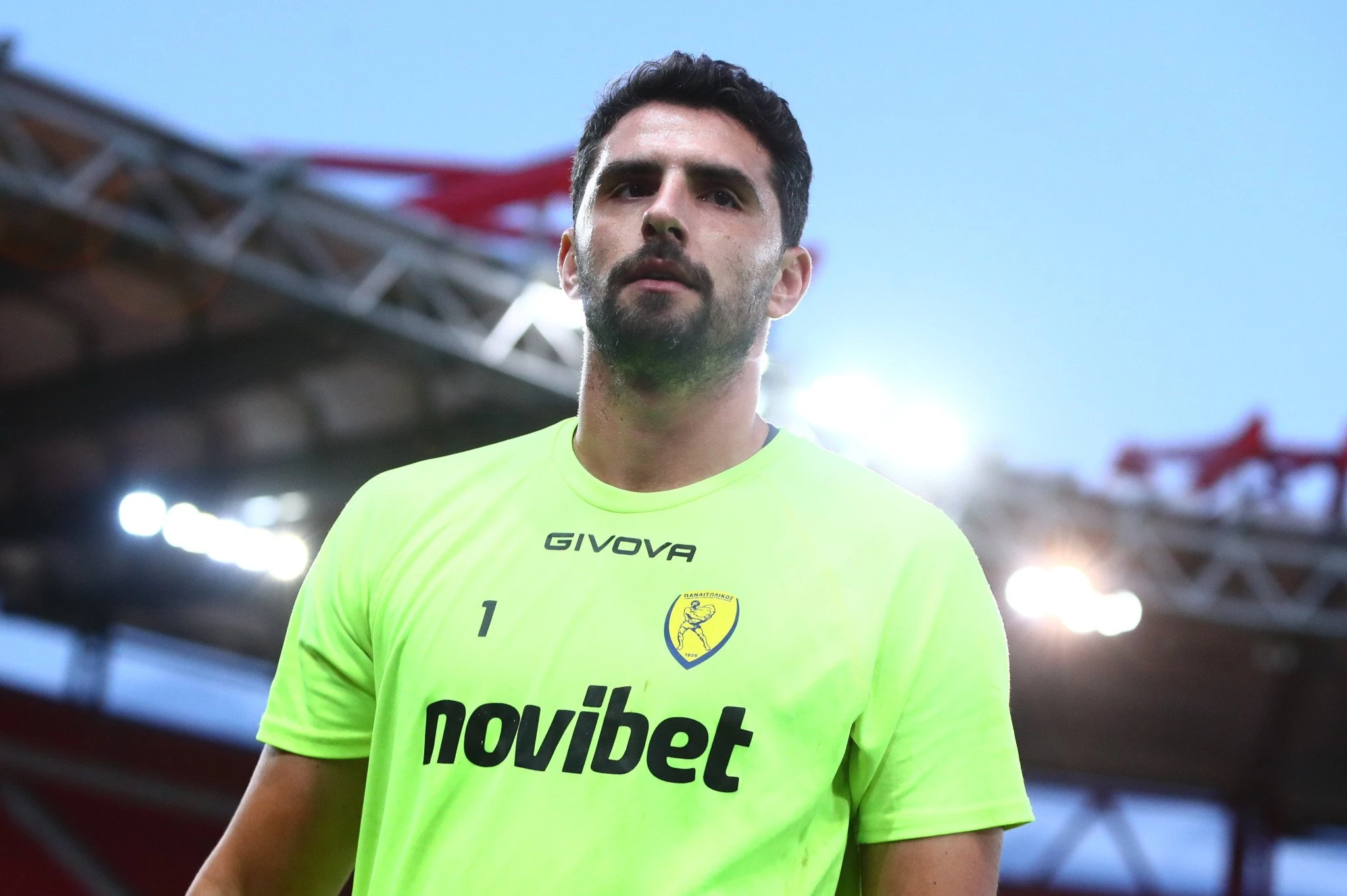 Ο&nbsp;Στέφανος Καπίνο με τoν Παναιτωλικό/Eurokinissi