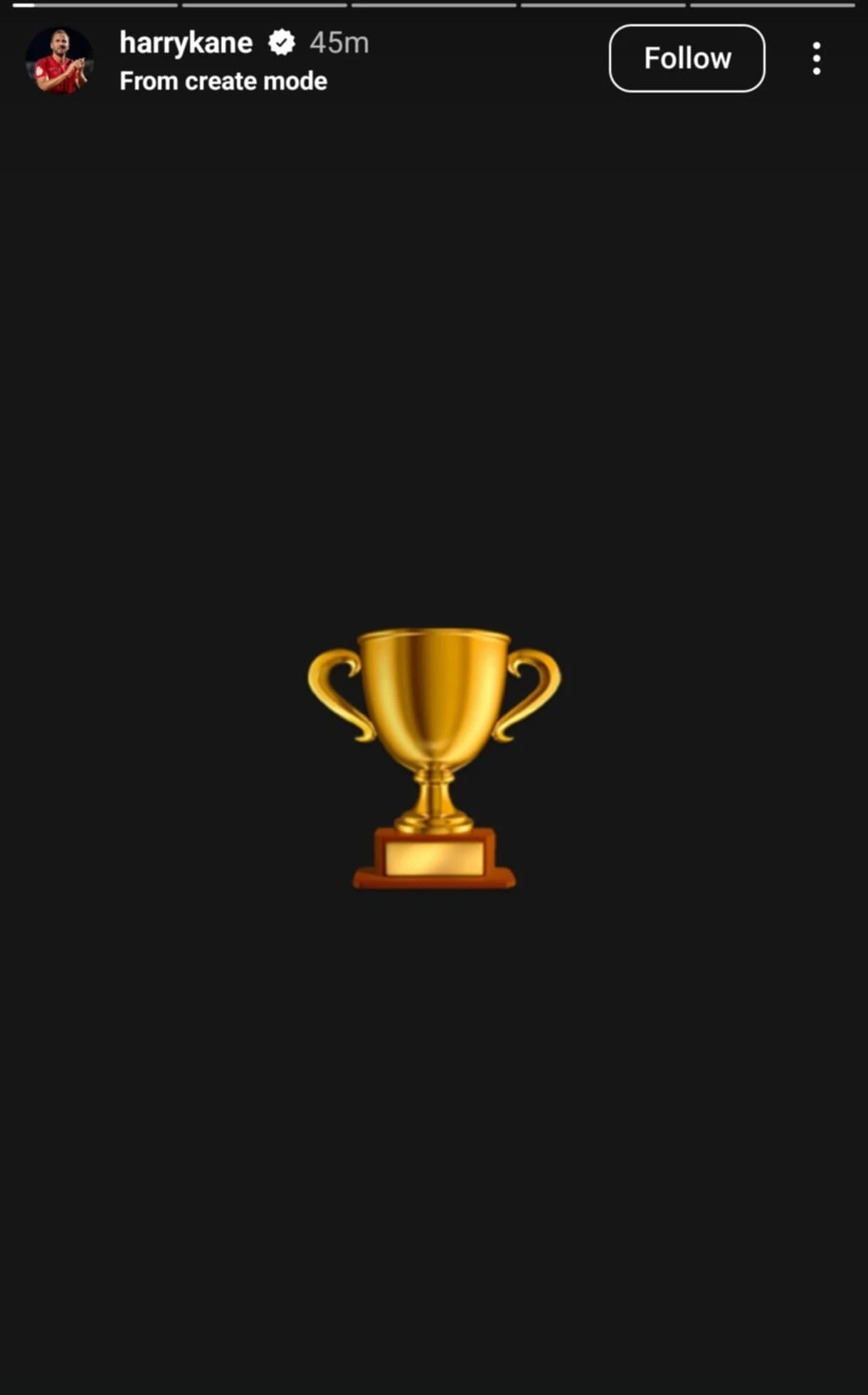 Instagram (@harrykane)
