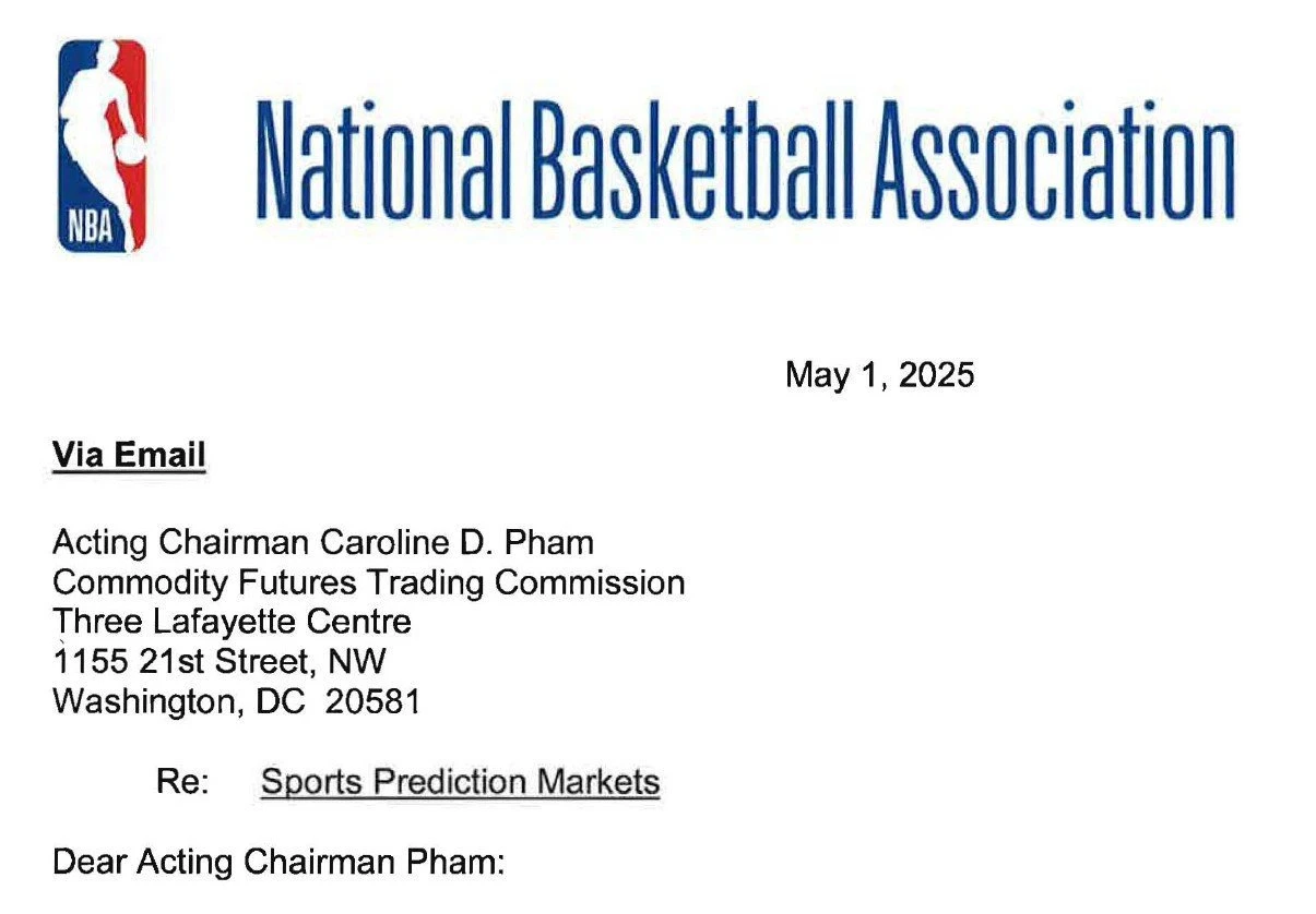 Το έγγραφο του NBA&nbsp;προς την CFTC
