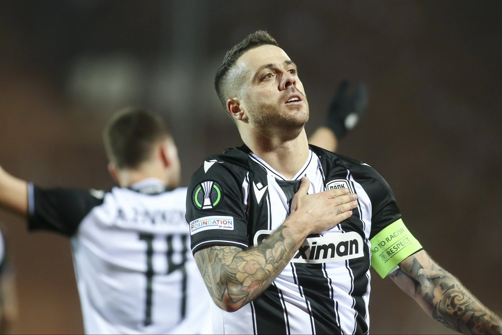 Ο Αντρέ Βιεϊρίνια σε αγώνα του ΠΑΟΚ / Πηγή: Eurokinissi