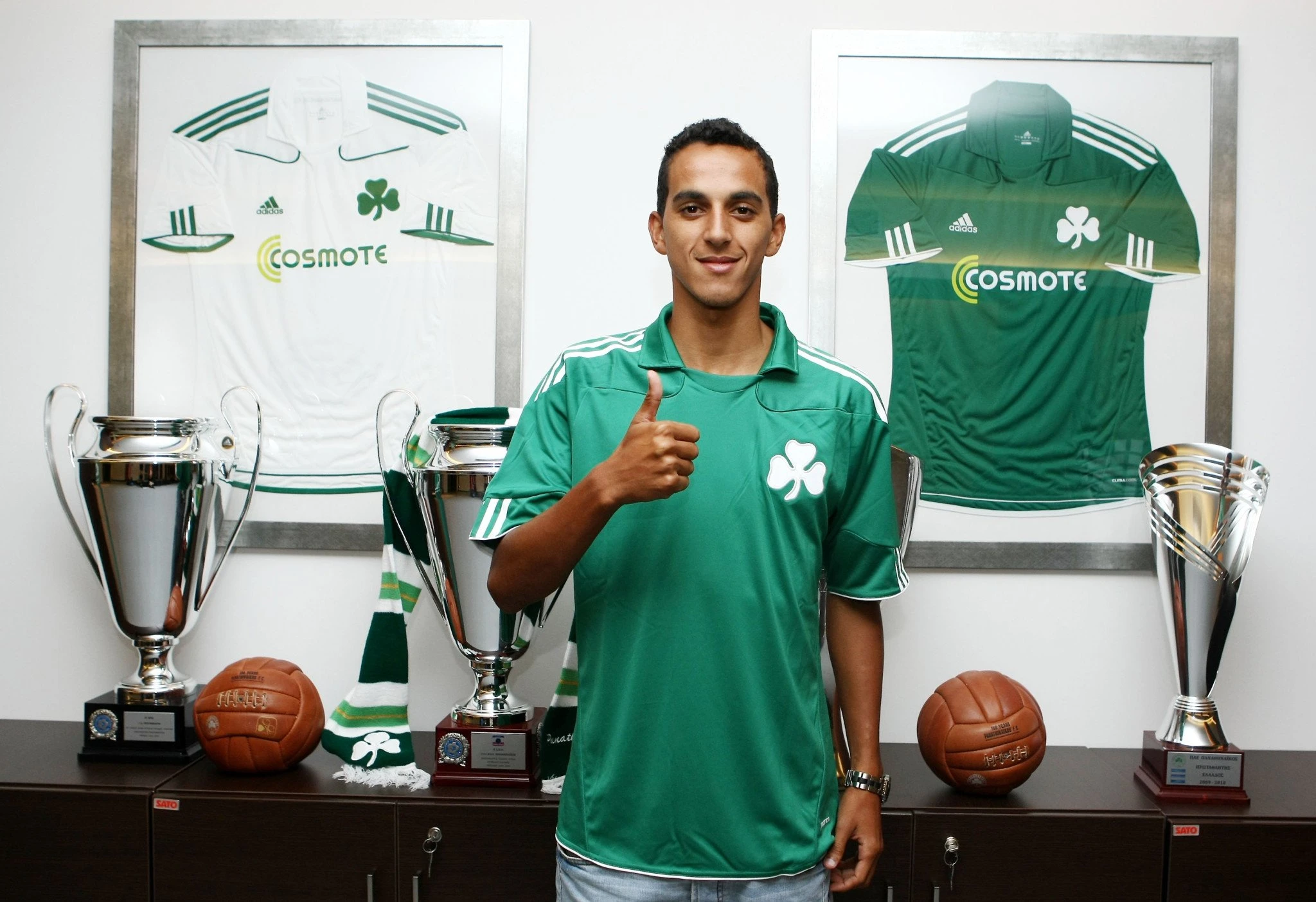 Ο Ζέκα κατά την επίσημη παρουσίασή του απ