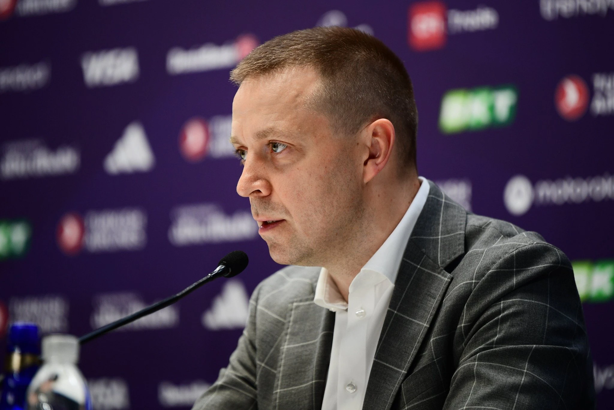 Ο Παούλιους Μοτεγιούνας στα Ηνωμένα Αραβικά Εμιράτα για το Final Four του Άμπου Ντάμπι / Πηγή: Eurokinissi