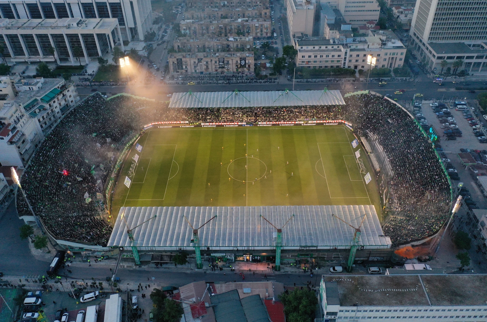 Πανοραμική άποψη του γηπέδου της Λεωφόρου Αλεξάνδρας - ΠΗΓΗ: ΙΝΤΙΜΕ