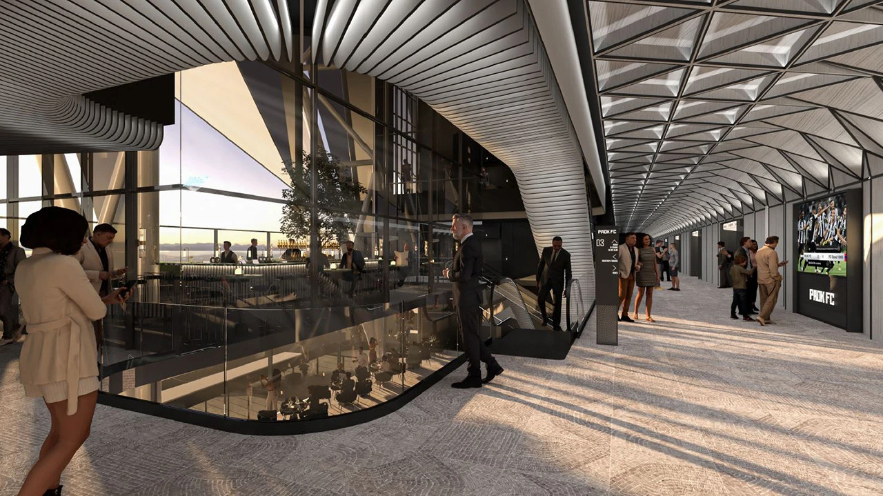 Τρισδιάστατη εσωτερική εικόνα VIP Lounge