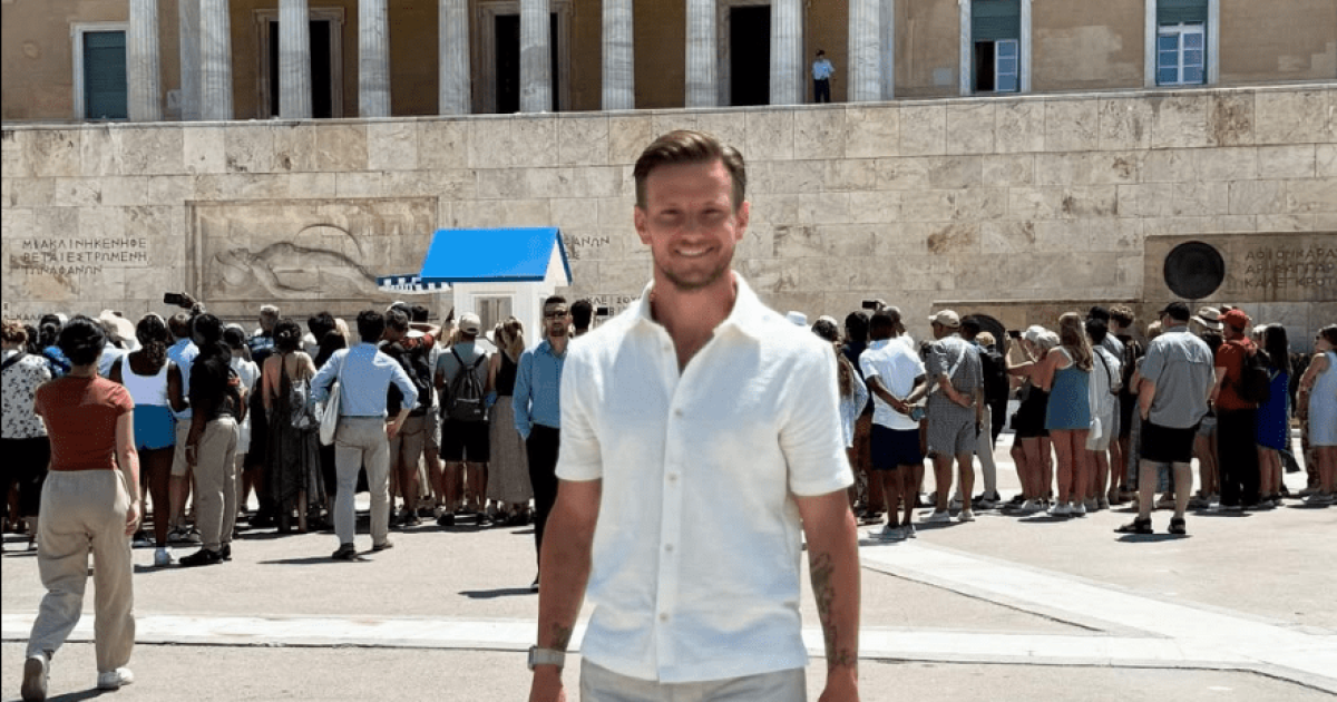 Anthony Rakis Στην Αθήνα ο Ράκιτιτς μαζί με την εντυπωσιακή σύζυγό του