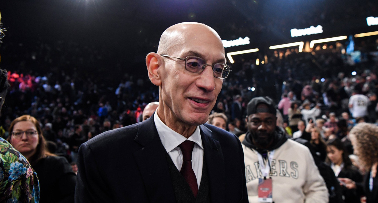 Ο κομισάριος του NBA, Άνταμ Σίλβερ / Πηγή: Imago