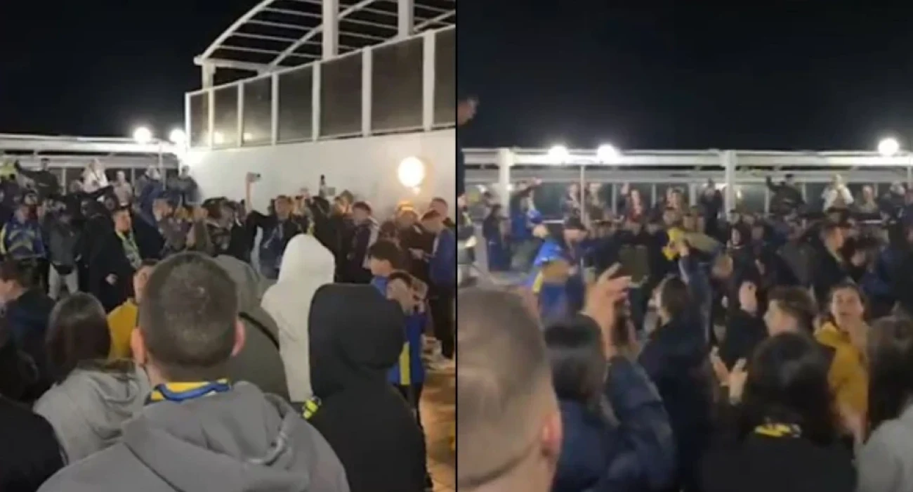 Οι οπαδοί του Αστέρα AKTOR έστησαν πάρτι στο πλοίο προς το Ηράκλειο (vid)