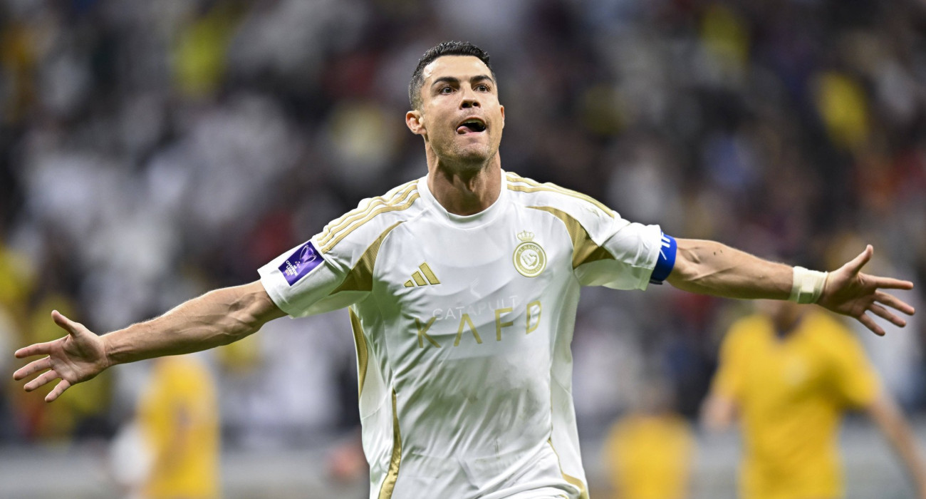 Ο Κριστιάνο Ρονάλντο με τη φανέλα της Αλ Νασρ / Πηγή: Imago