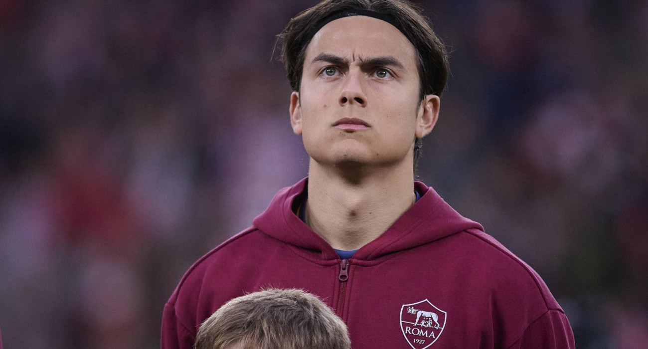 Ο Ντιμπάλα με τη Ρόμα/Πηγή: IMAGO