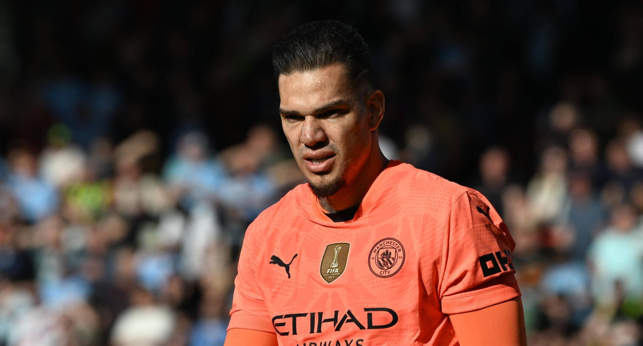 Ο Έντερσον με τη φανέλα της Μάντσεστερ Σίτι / Πηγή: Imago