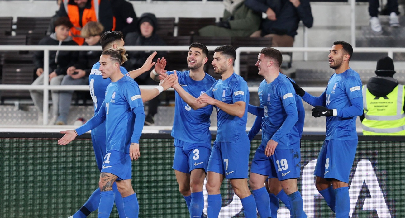 Οι παίκτες της Εθνικής Ελλάδας/ Πηγή: Intime