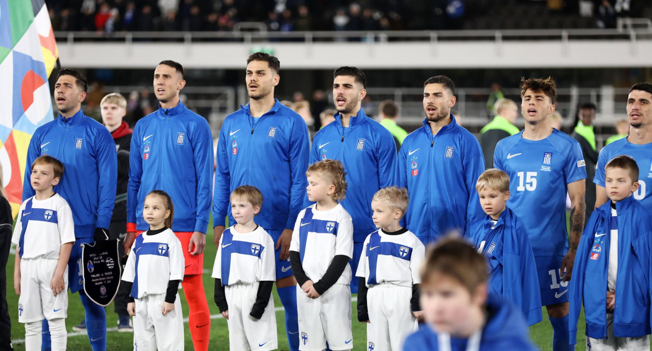 Οι παίκτες της Εθνικής Ελλάδας / Πηγή: Intime