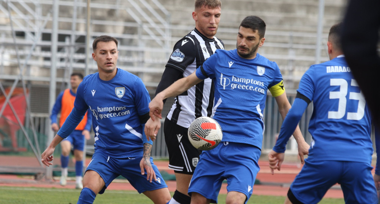 Ο Βασίλης Γαβριηλίδης σε αγώνα της Καβάλας / Πηγή: EUROKINISSI