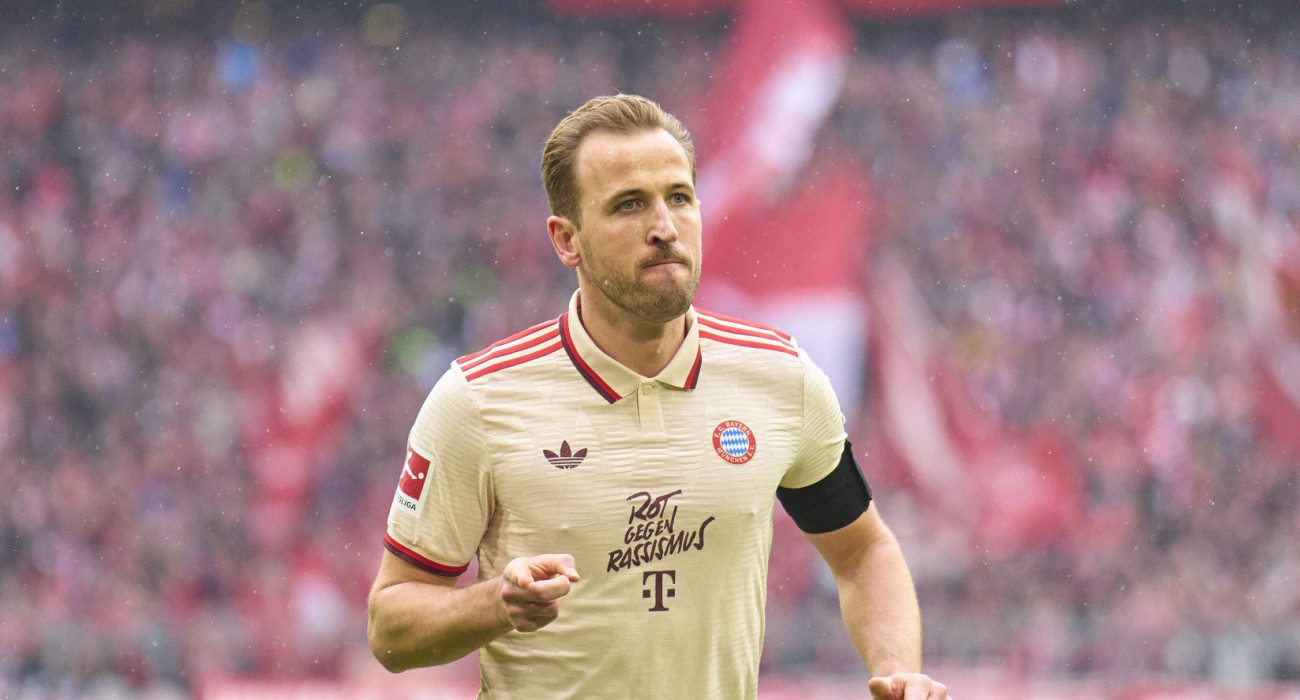 Ο Χάρι Κέιν με τη φανέλα της Μπάγερν Μονάχου / Πηγή: Imago