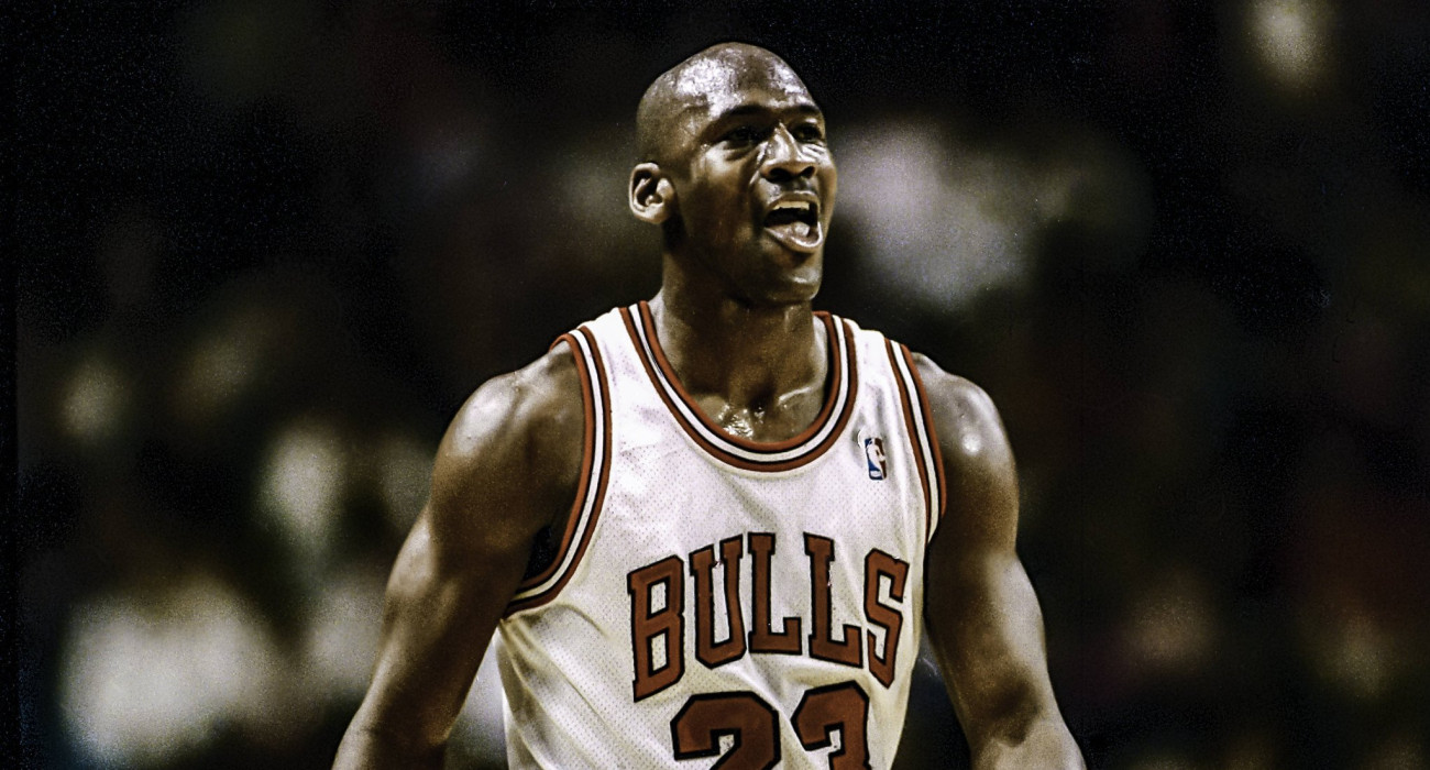 Ο Μάικλ Τζόρνταν σε αγώνα τον Σικάγο Μπουλς, Πηγή: IMAGO