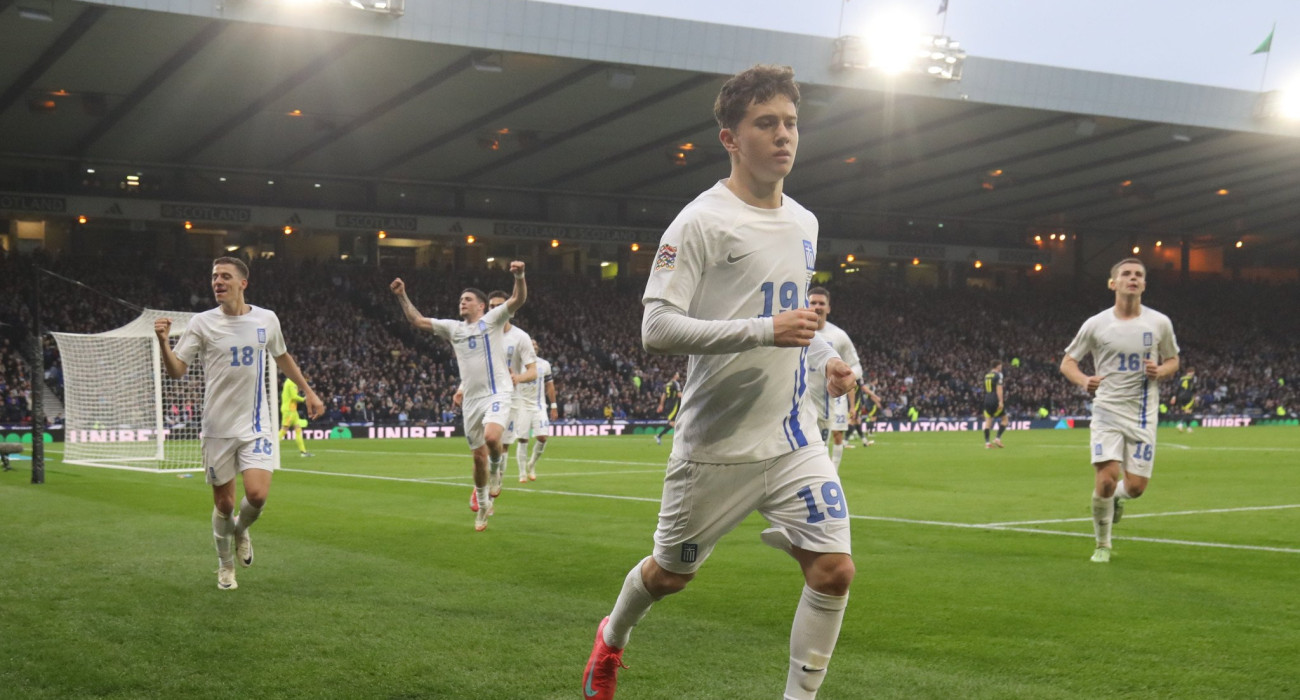 Πανηγυρισμοί Εθνικής Ελλάδας Καρέτσας / Πηγή: Eurokinissi