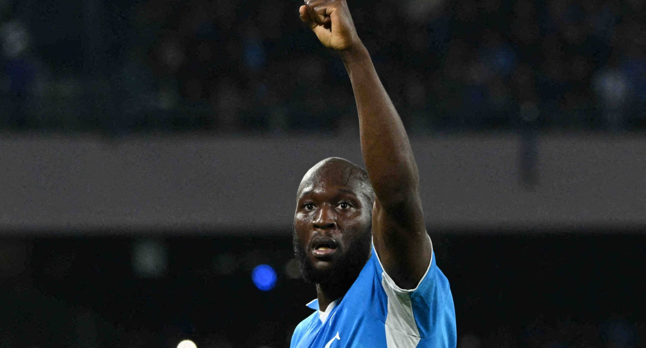 Ο Ρομέλου Λουκάκου στη Νάπολι / Πηγή: Imago