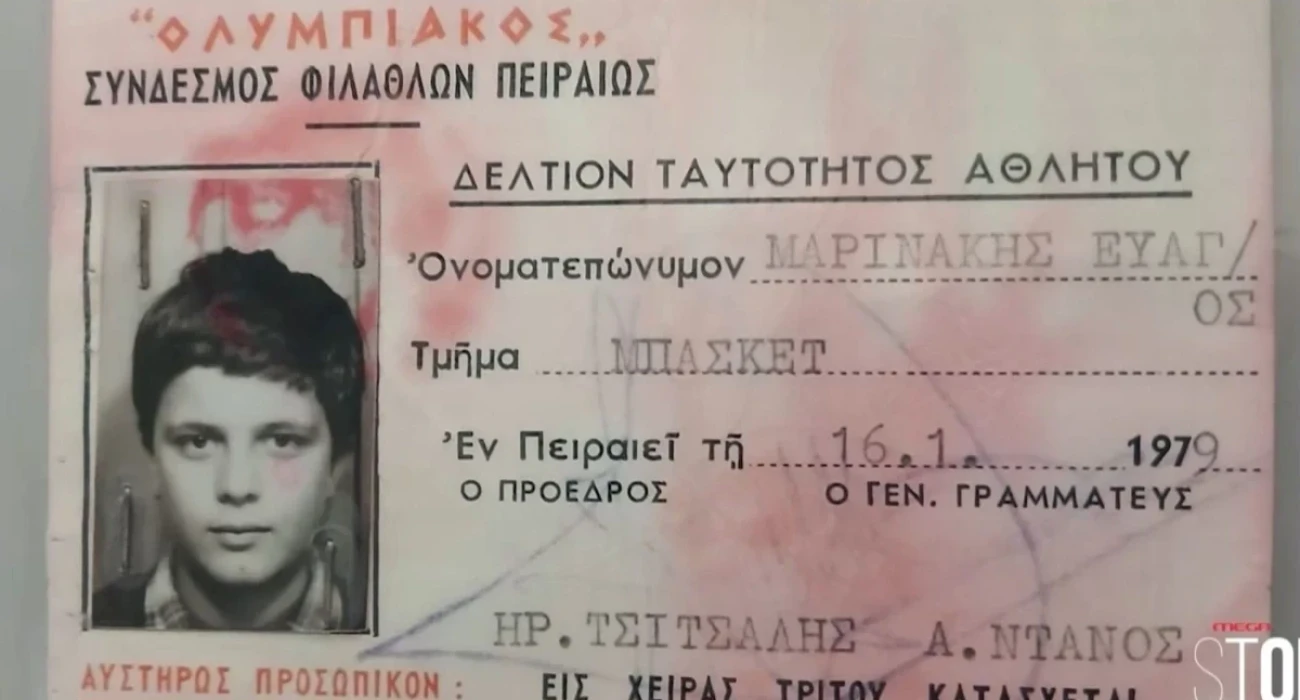 Το δελτίο του Βαγγέλη Μαρινάκη/ PrtScr