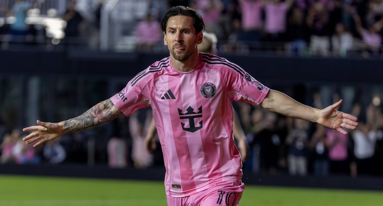 Πηγή: Imago - Ο Λιονέλ Μέσι με την φανέλα της Ίντερ Μαϊάμι