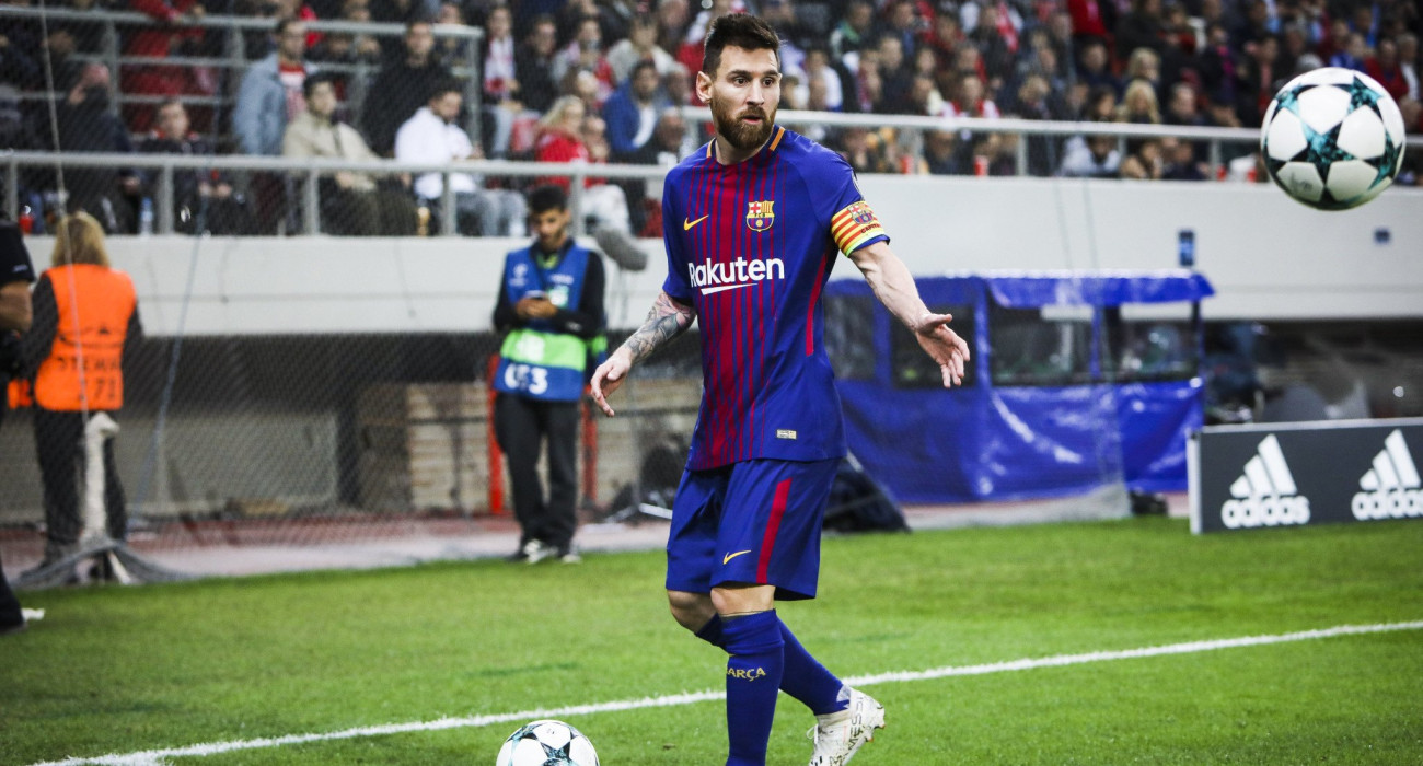 Ο Λιονέλ Μέσι σε αγώνα της Μπαρτσελόνα / Πηγή: EUROKINISSI
