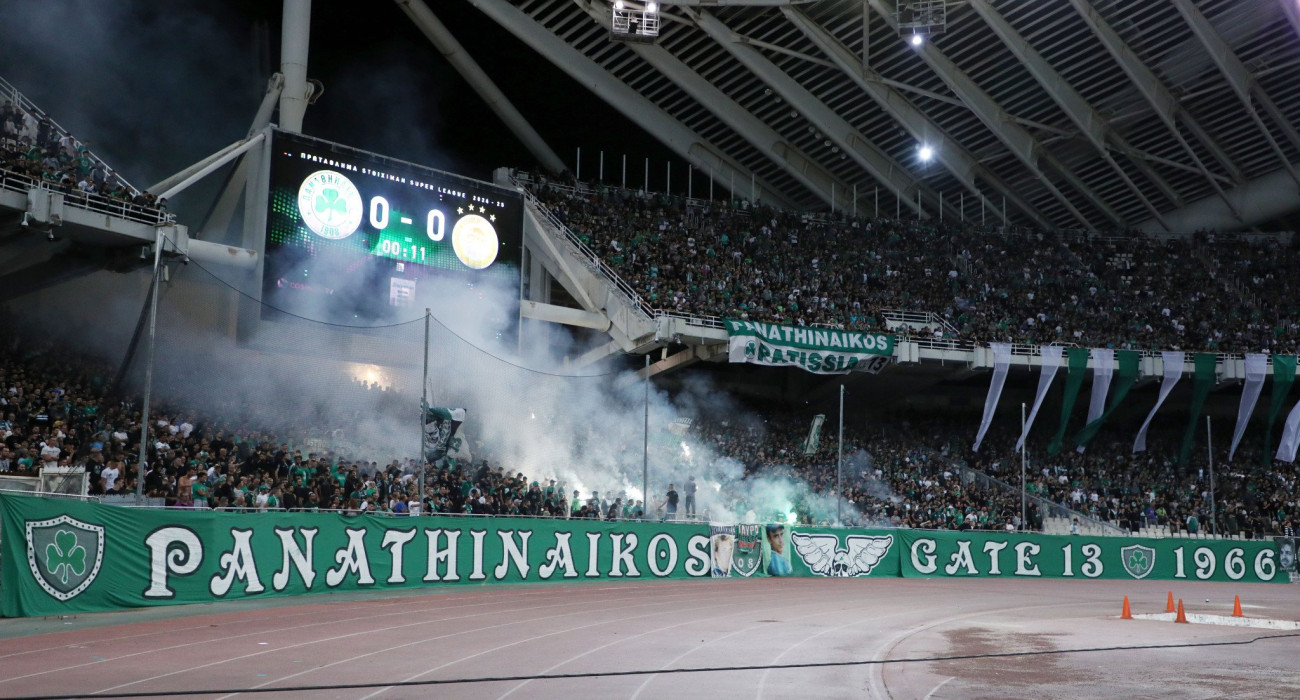 Εικόνα απ' το clasico του πρώτου γύρου στο ΟΑΚΑ - ΠΗΓΗ: INTIME