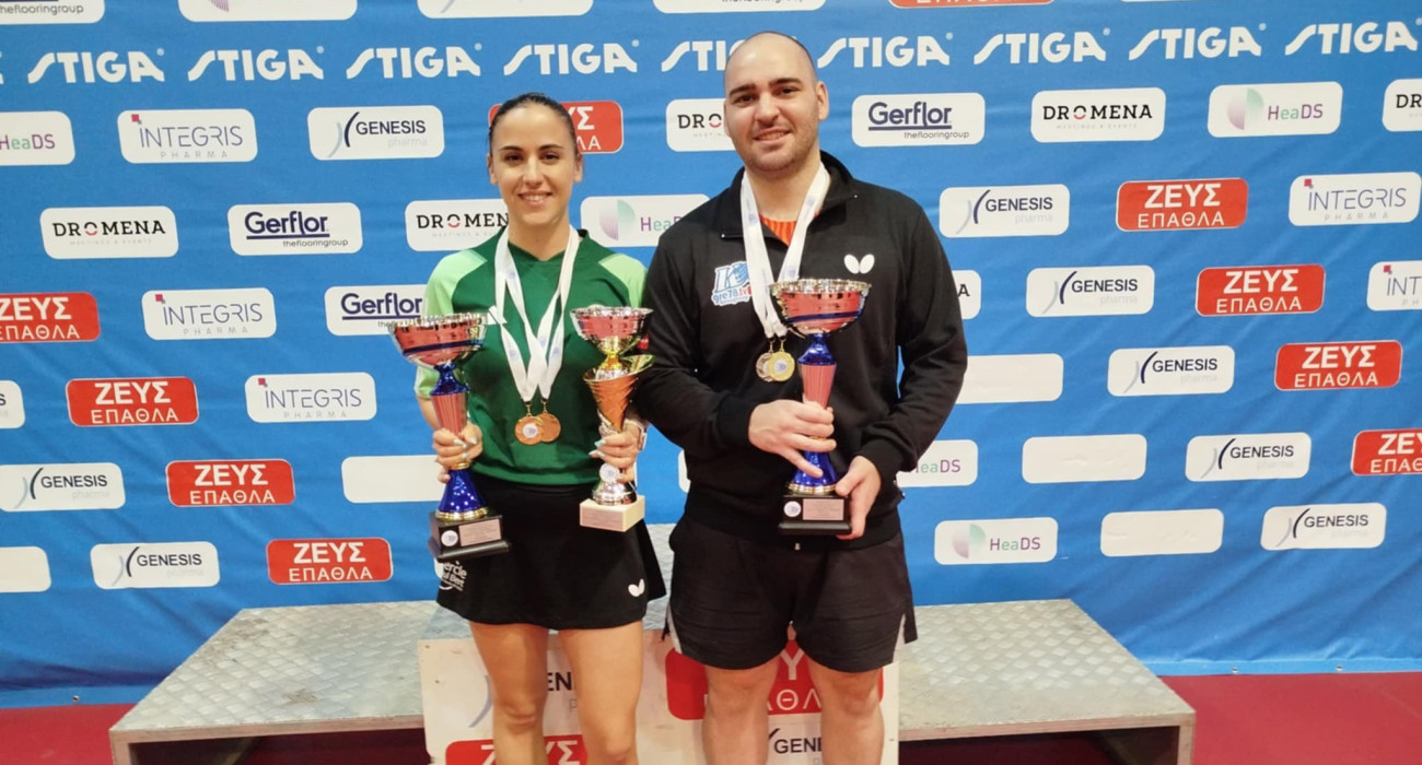 Ο Γιάννης Σγουρόπουλος και η Κατερίνα Τόλιου
Πηγή/Ε.Φ.Ο.Επ.Α.