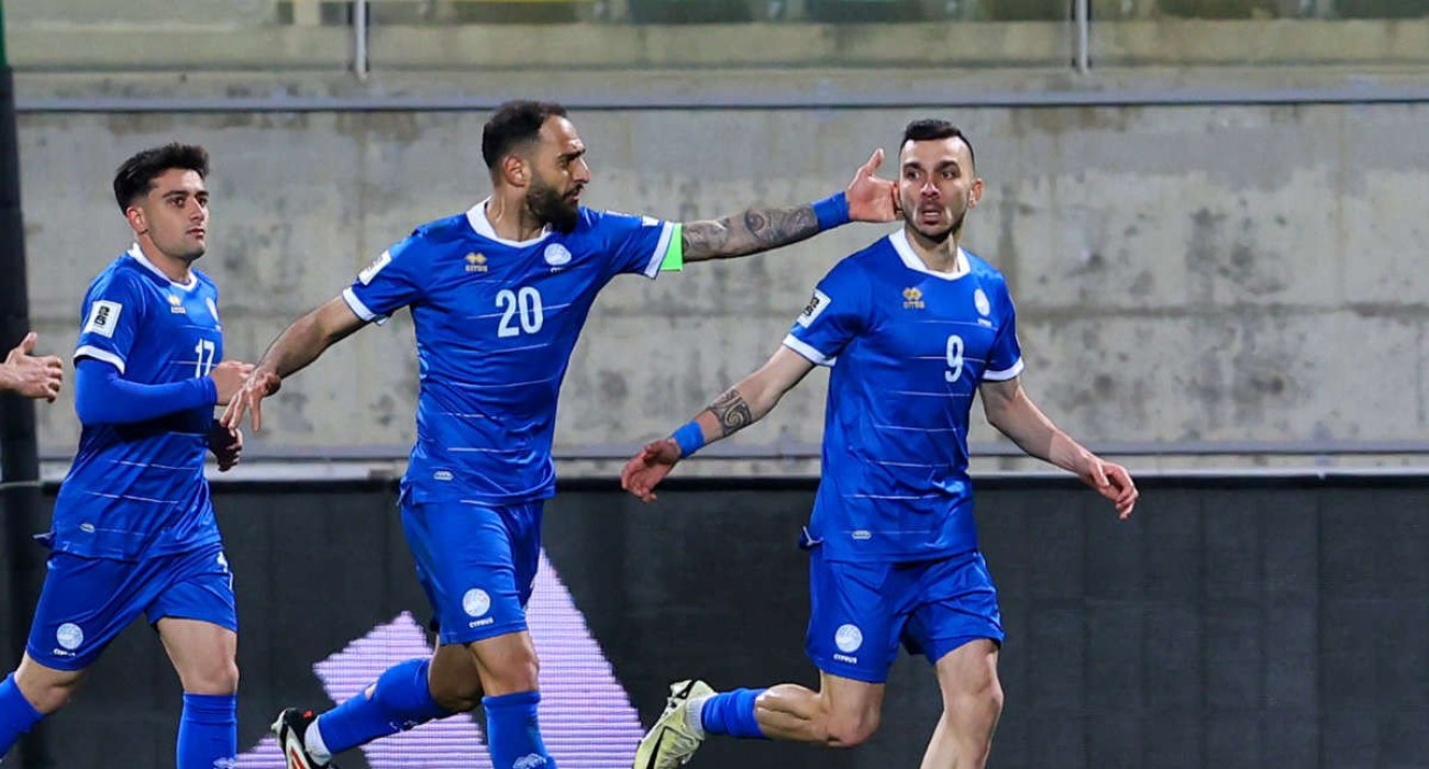 Παίκτες της Κύπρου πανηγυρίζουν / Πηγή: X