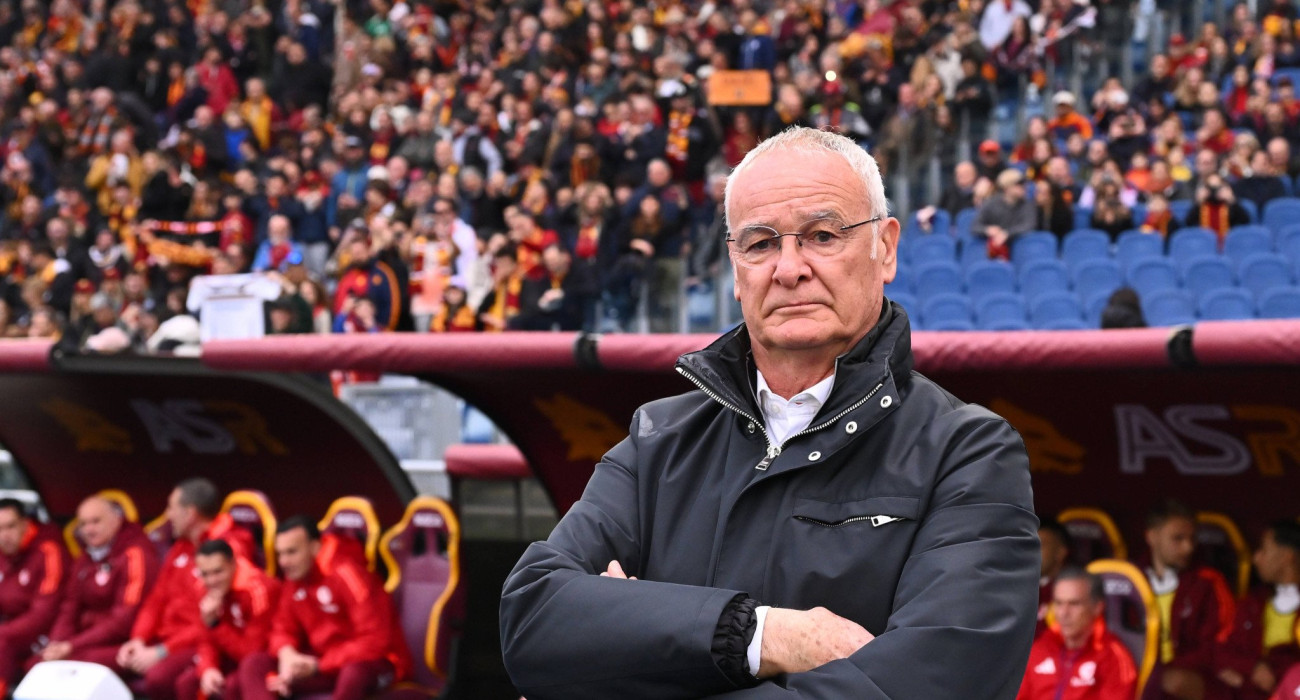 Ο Κλαούντιο Ρανιέρι στον πάγκο της Ρόμα/ Πηγή: Imago