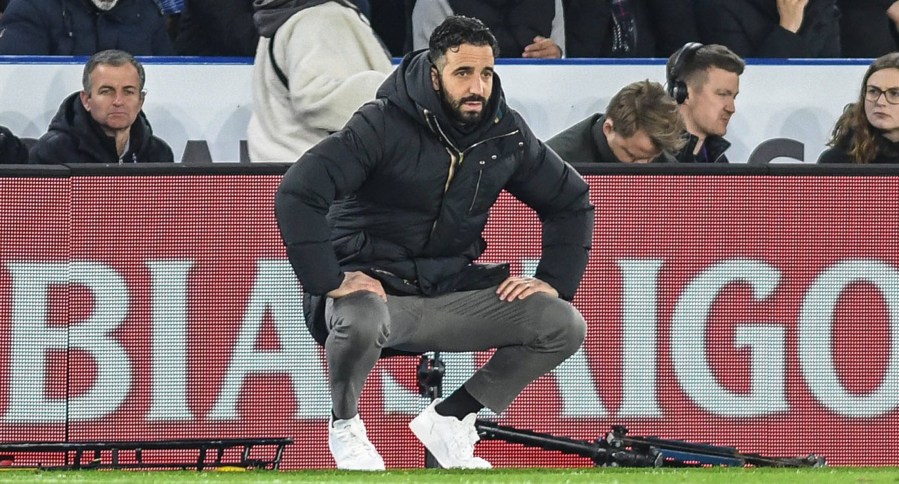 Ο Ρούμπεν Αμορίμ σε αγώνα της Μάντσεστερ Γιουνάιτεντ / Πηγή: Imago