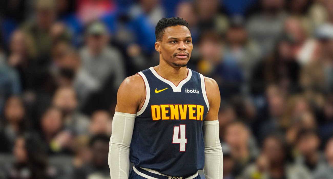 Ο Ράσελ Γουέστμπρουκ με τους Νάγκετς / Πηγή: Imago