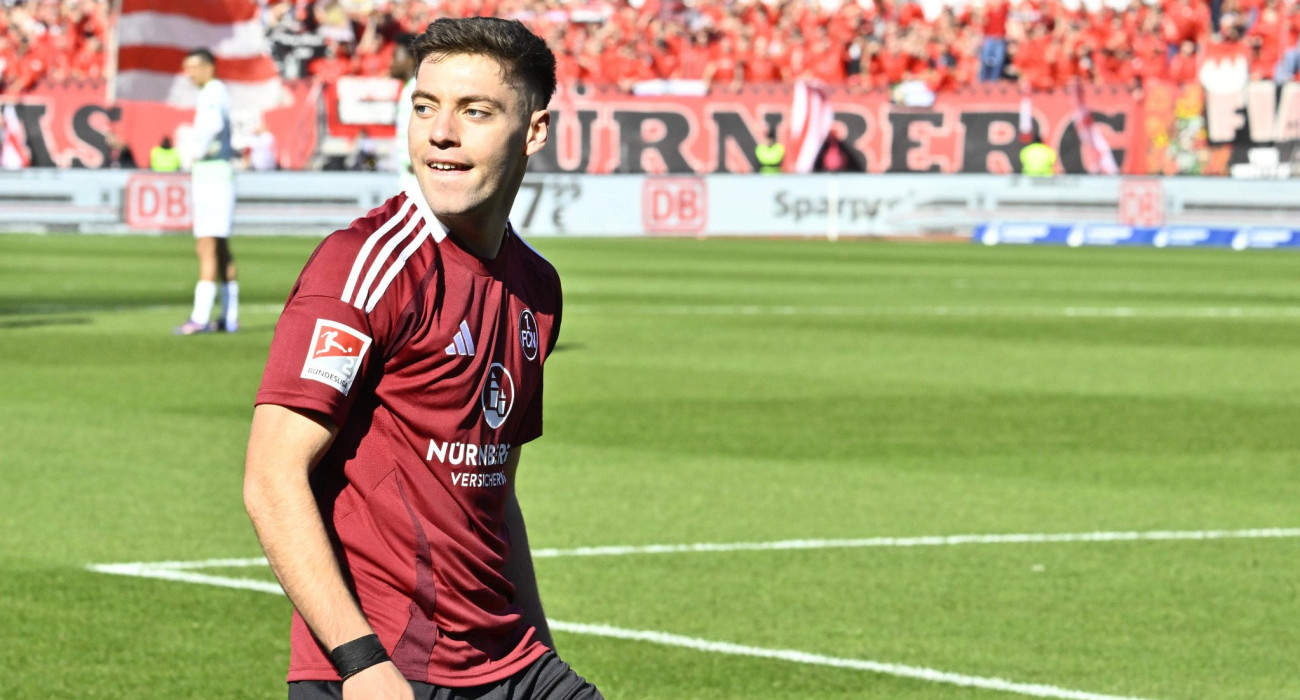 Ο Στέφανος Τζίμας με τη Νυρεμβέργη/ Πηγή: IMAGO