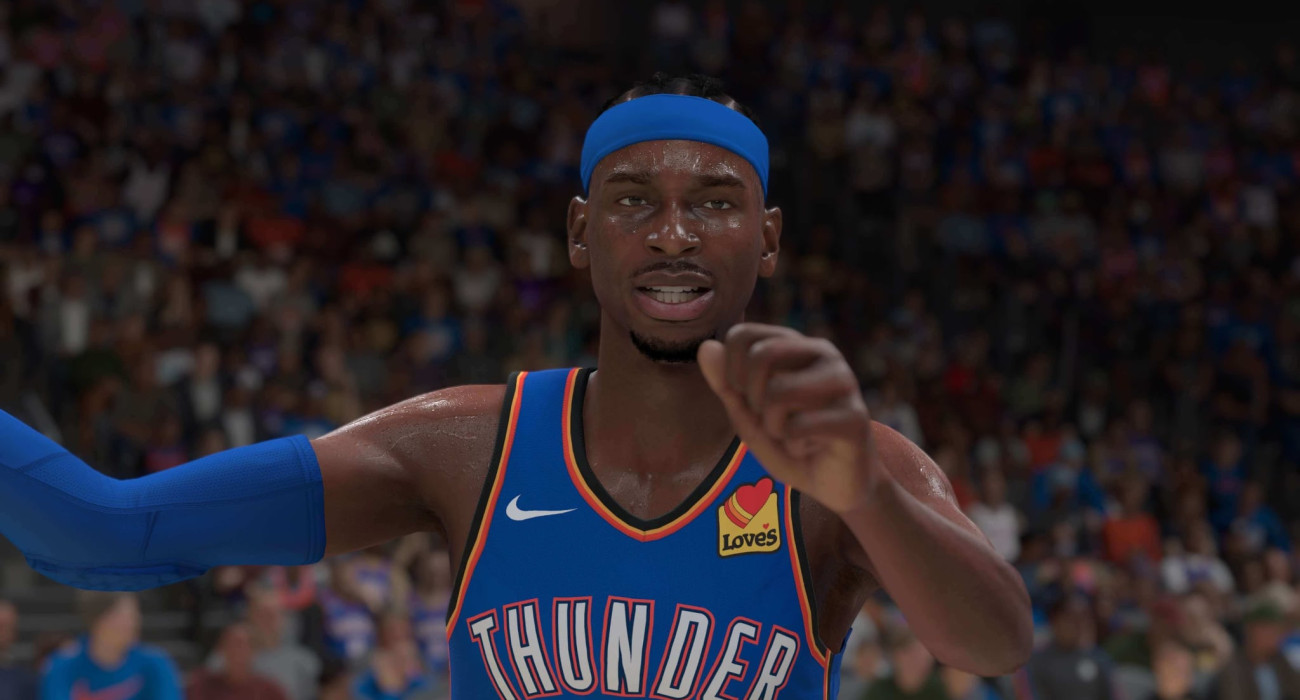 Ο Σέι Γκίλτζιους-Αλεξάντερ στο εξώφυλλο του NBA2K26