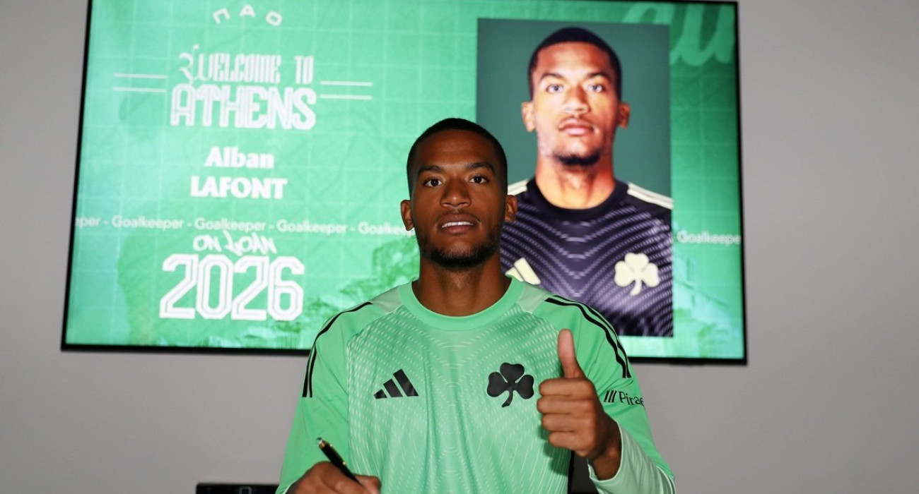 Το τελευταίο μεταγραφικό απόκτημα του Παναθηναϊκού, ο Γάλλος γκολκίπερ Αλμπάν Λαφόν, «μπήκε» στην ευρωπαϊκή λίστα για τα ματς με τη Ρέιντζερς - Πηγή: ΙΝΤΙΜΕ