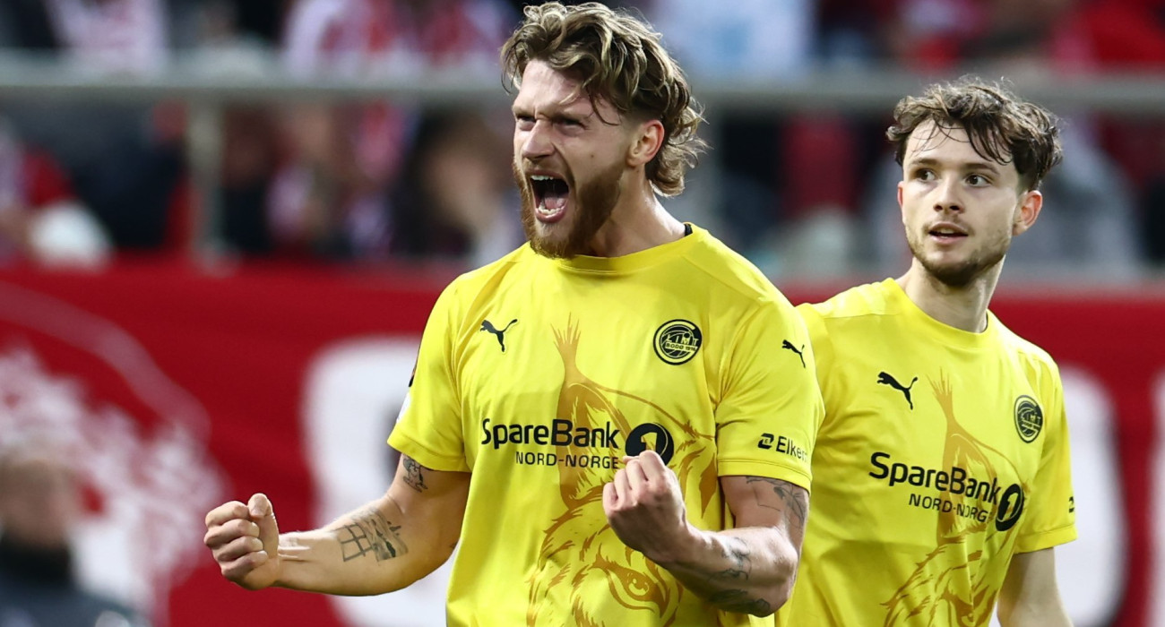 Παίκτες της Μπόντο Γκλιμτ πανηγυρίζουν / Πηγή: Eurokinissi