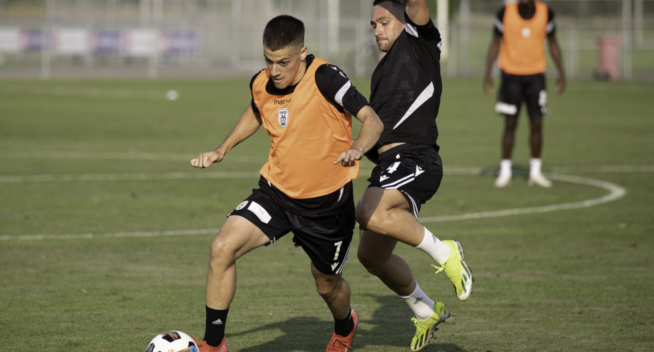 Χωρίς Κωνσταντέλια η προπόνηση του ΠΑΟΚ