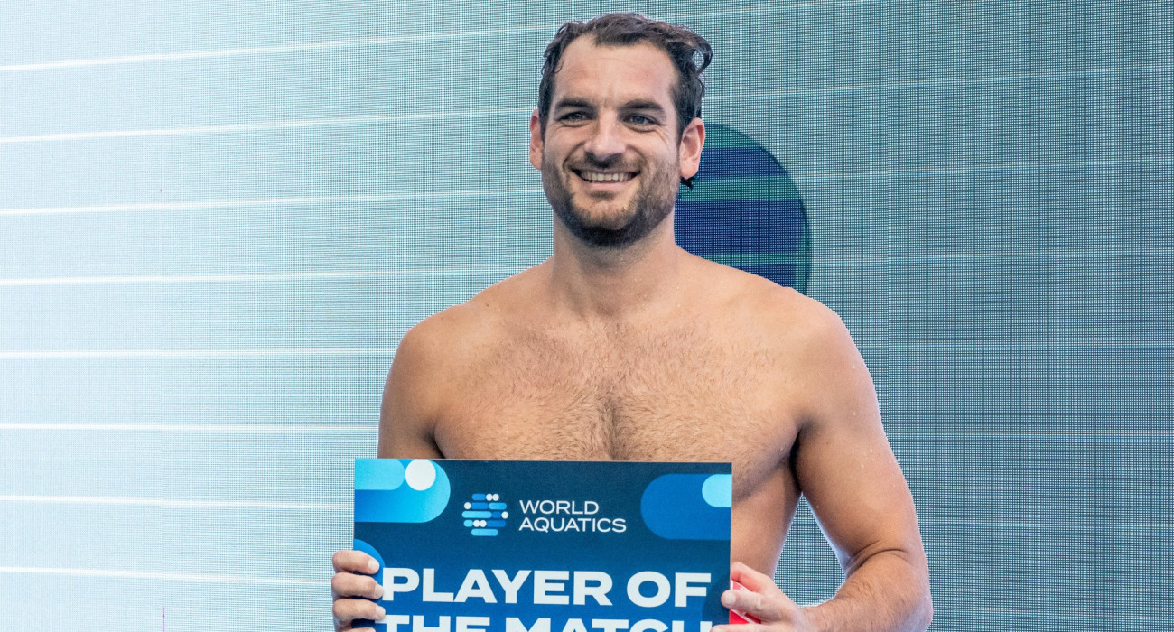 Ο MVP του προημιτελικού του Παγκοσμίου Πρωταθλήματος στη Σιγκαπούρη, Παναγιώτης Τζωρτζάτος / Πηγή: Eurokinissi