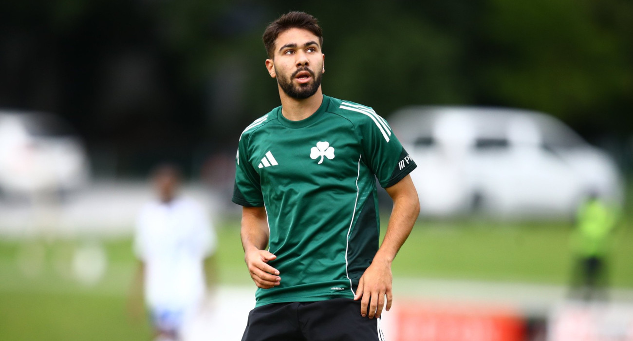 Ο Αντριάνο Μπρέγκου με τον Παναθηναϊκό / Πηγή: Eurokinissi