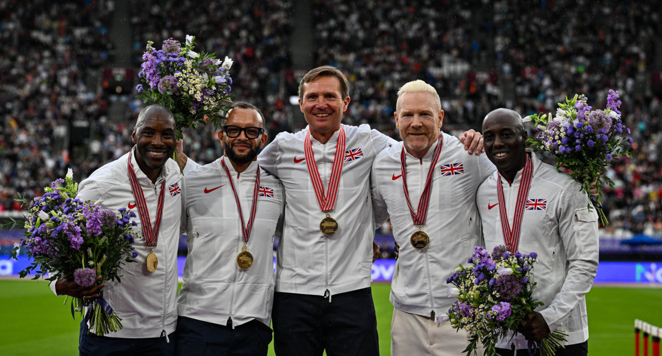 Η ομάδα 4Χ400 της Βρετανίας /Πηγή: Imago