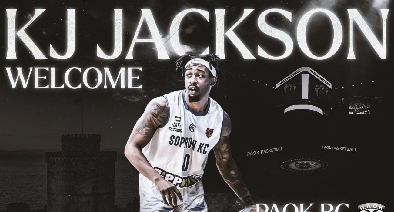 Ο ΠΑΟΚ καλωσόρισε τον Κέι Τζέι Τζάκσον