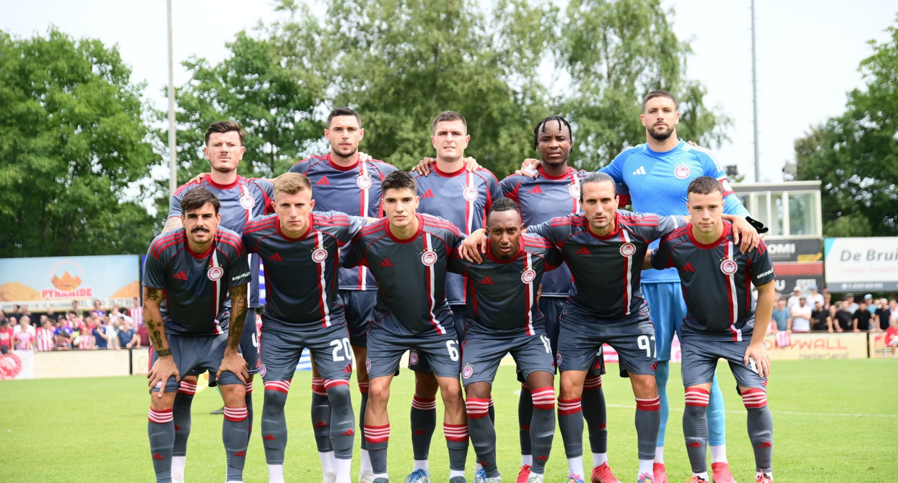 H πρώτη φετινή ενδεκάδα του Ολυμπιακού / Πηγή: Eurokinissi