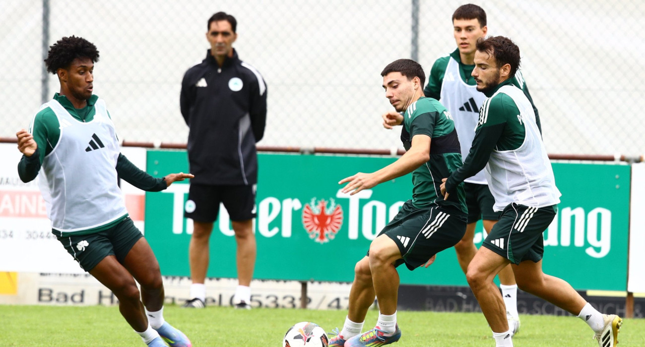 Οι παίκτες του Παναθηναϊκού σε προπόνηση/ ΠΗΓΗ: Eurokinissi