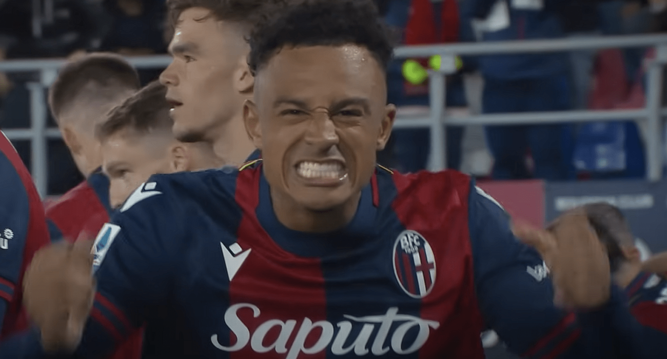 Ο Εντόι πανηγυρίζει γκολ που πέτυχε / Πηγή: Printscreen