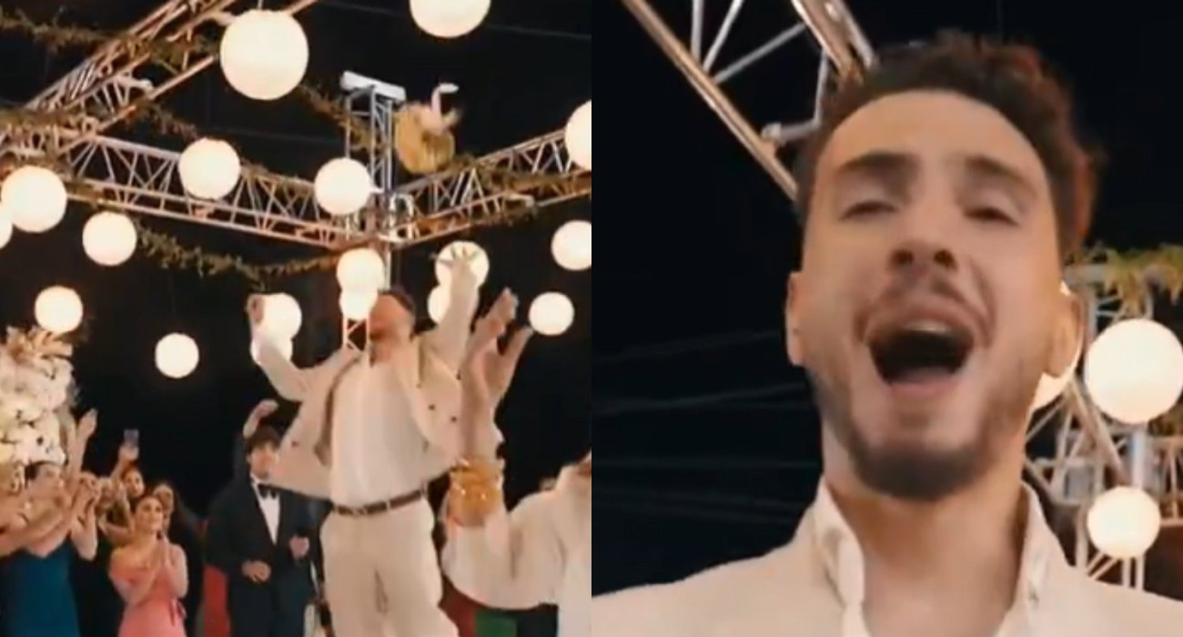 O Σενγκούν «τάπωσε» τη νύφη στο γάμο του αδερφού του (video)