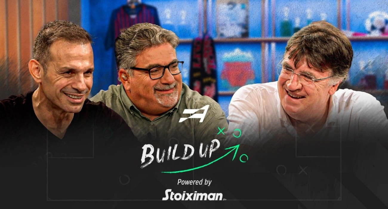 Ο Θόδωρος Θεοδωρίδης στην εκπομπή του Build Up με τον Μιχάλη Τσόχο και τον Ντέμη Νικολαΐδη