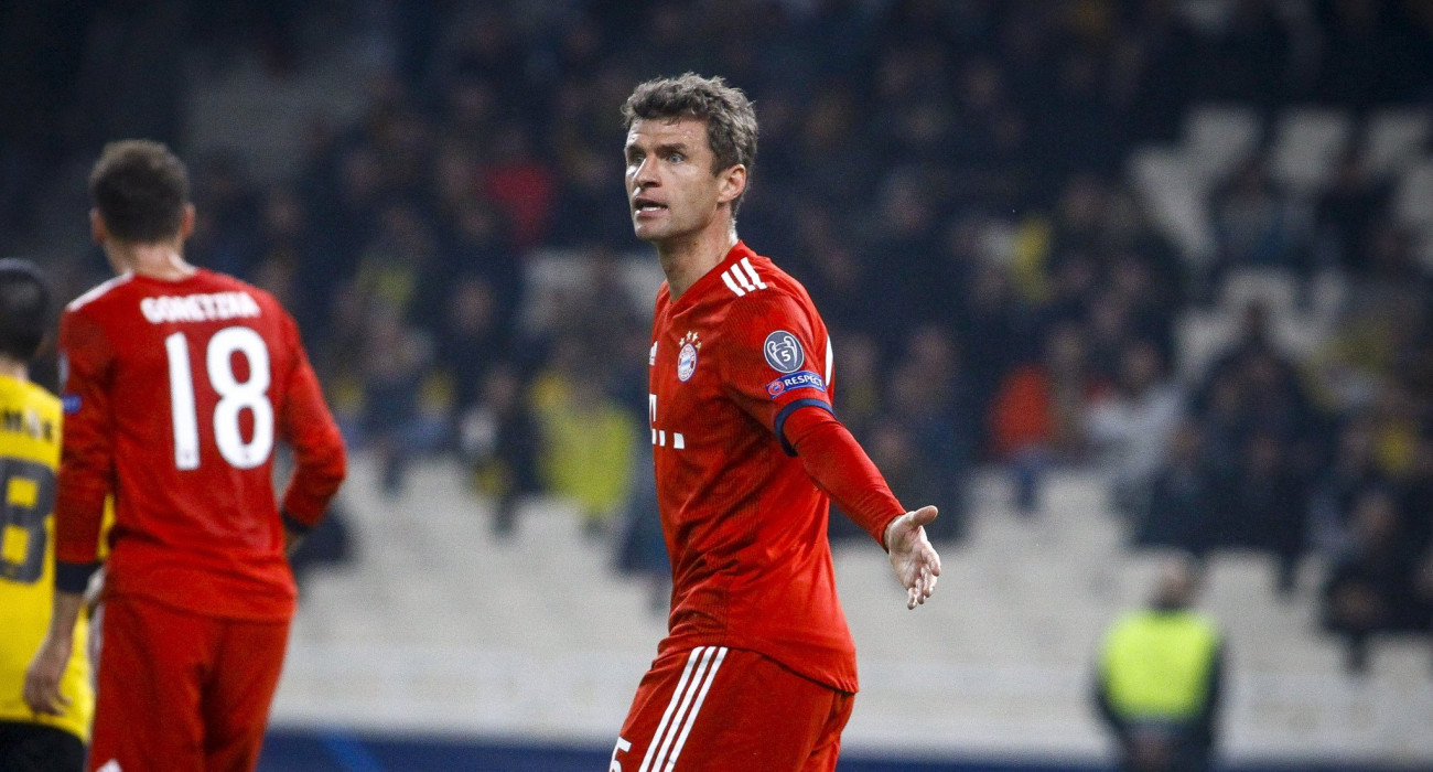 Ο Τόμας Μίλερ με την φανέλα της Μπάγερν / Πηγή: Eurokinissi