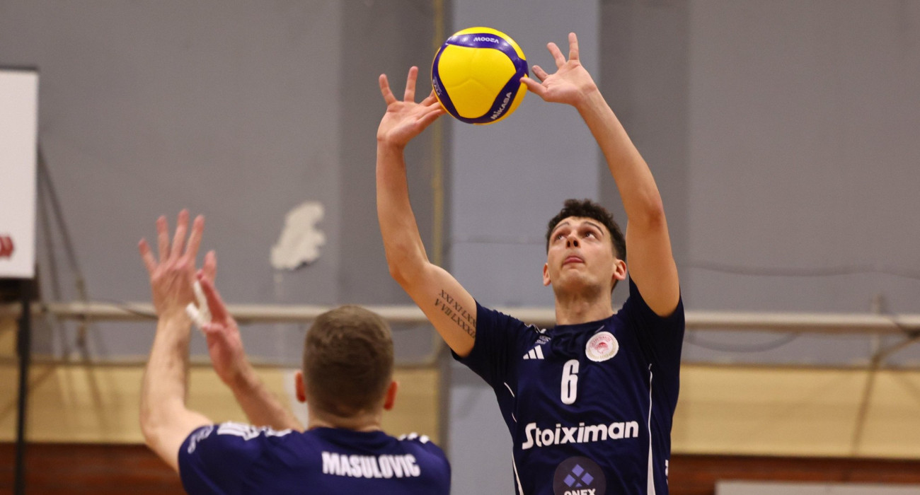 Ο Ματέο Χασμπάλα στον αγώνα του Πρωταθλήματος κόντρα στον Πήγασο Πολίχνης / Πηγή: Eurokinissi