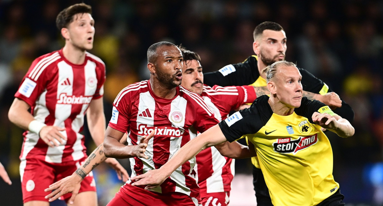 Στιγμιότυπο από το τελευταίο ΑΕΚ - Ολυμπιακός / Πηγή: Eurokinissi